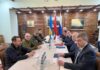 mesa de negociación entre Ucrania y Rusia
