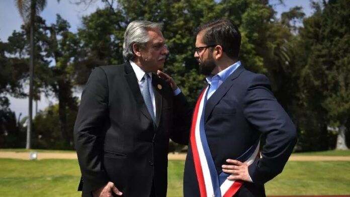Alberto Fernández y Gabriel Boric reivindicaron la unidad de Latinoamérica y la hermandad entre Chile y Argentina