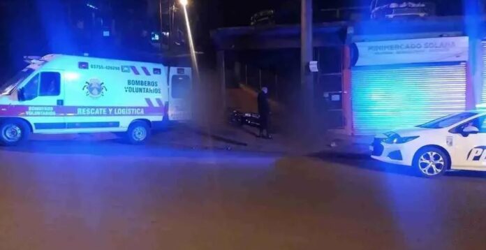 Un accidente vial en Oberá dejó dos personas lesionadas