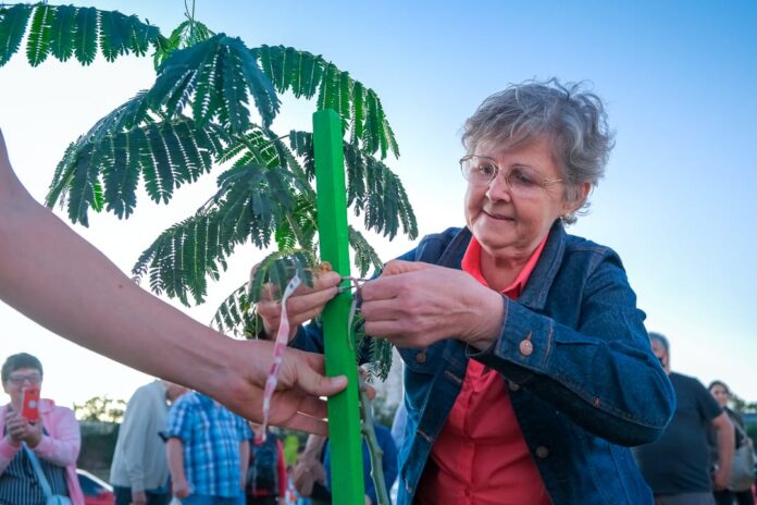 Posadas Sustentable | Turistas recorrieron la ciudad y plantaron árboles en la Costanera