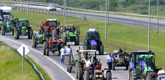 protesta del campo