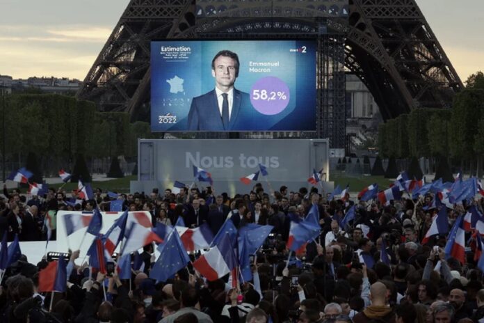 Macron fue reelecto presidente