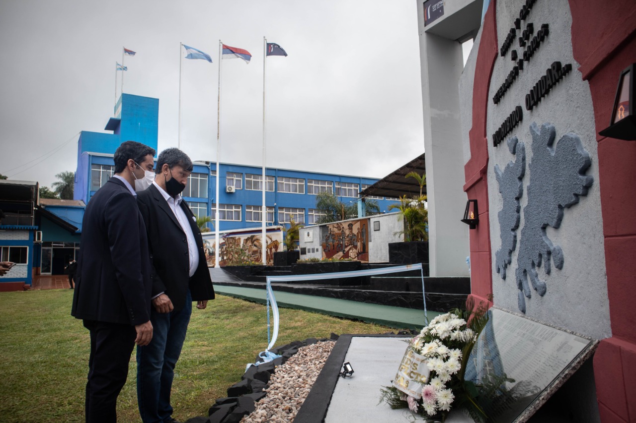 homenaje a veteranos y caídos en Malvinas | Universidad de las Fuerzas de Seguridad