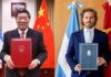 adhesión de Argentina a la Ruta de la Seda
