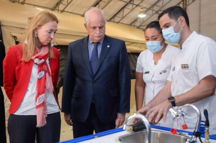 El Ministerio de Defensa recibió una donación de equipos médicos por parte de la Organización Panamericana de la Salud
