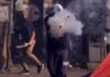 Disturbios, saqueos y 3 heridos de bala en una marcha por el Día del Trabajador en Santiago de Chile