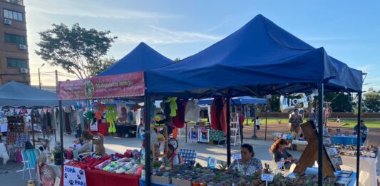 Feria de artesanos en Posadas