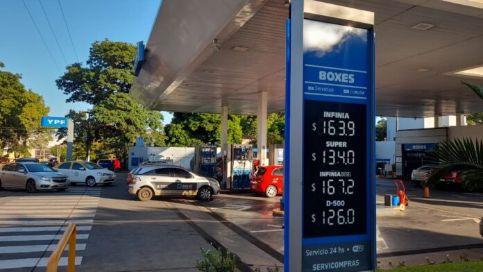 precio de los combustibles