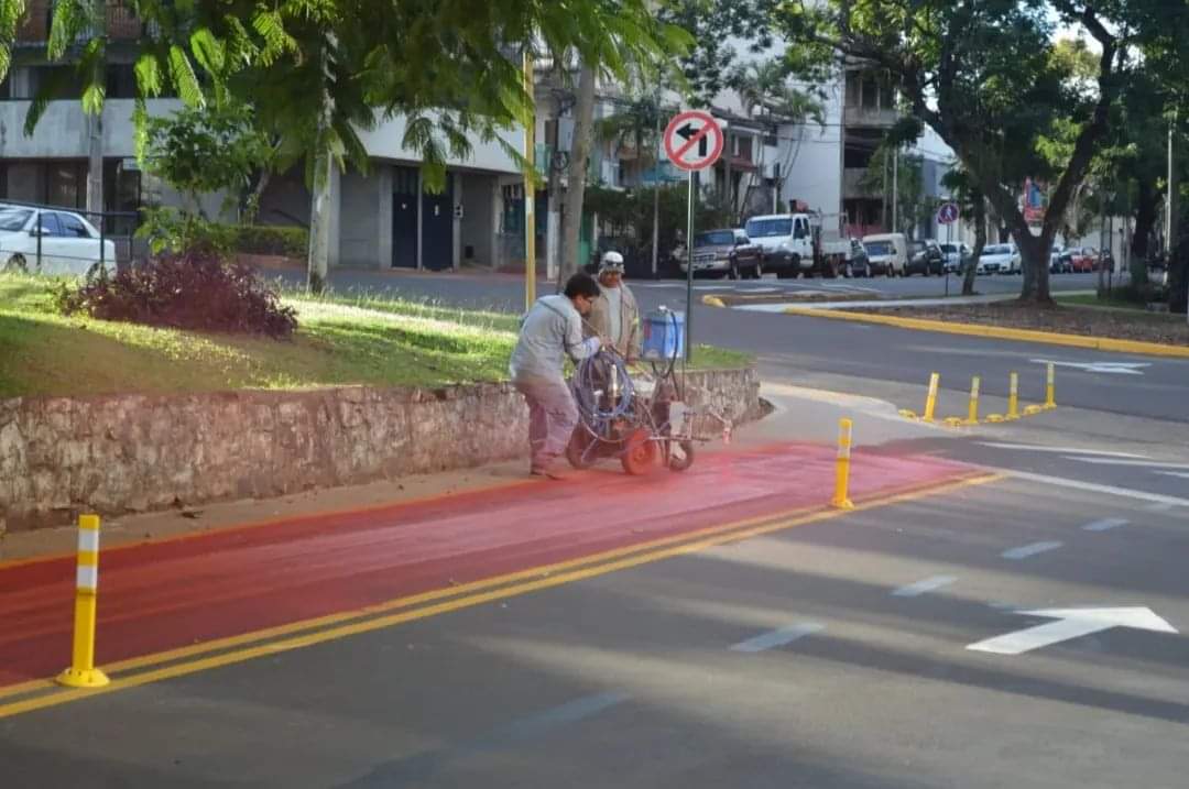 Ciclovías en Posadas