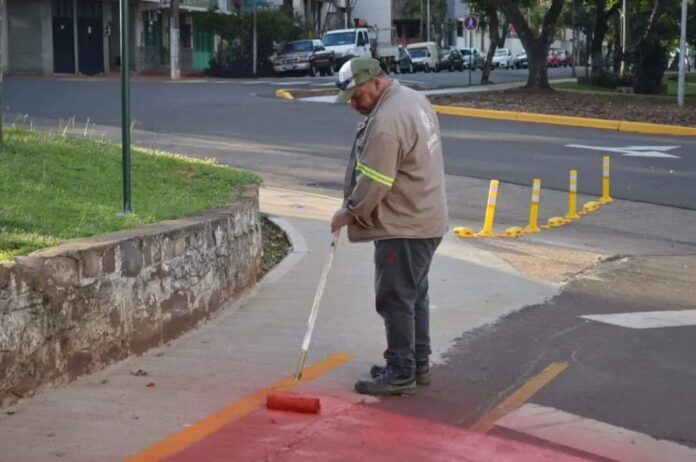 Ciclovías en Posadas