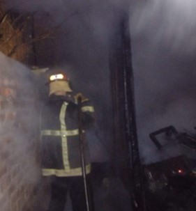 se incendió una vivienda