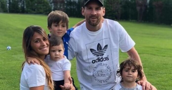 Lionel Messi y Antonela Roccuzzo