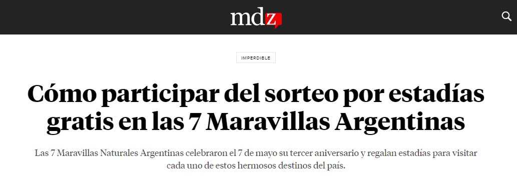 #7MaravillasNaturalesArgentinas