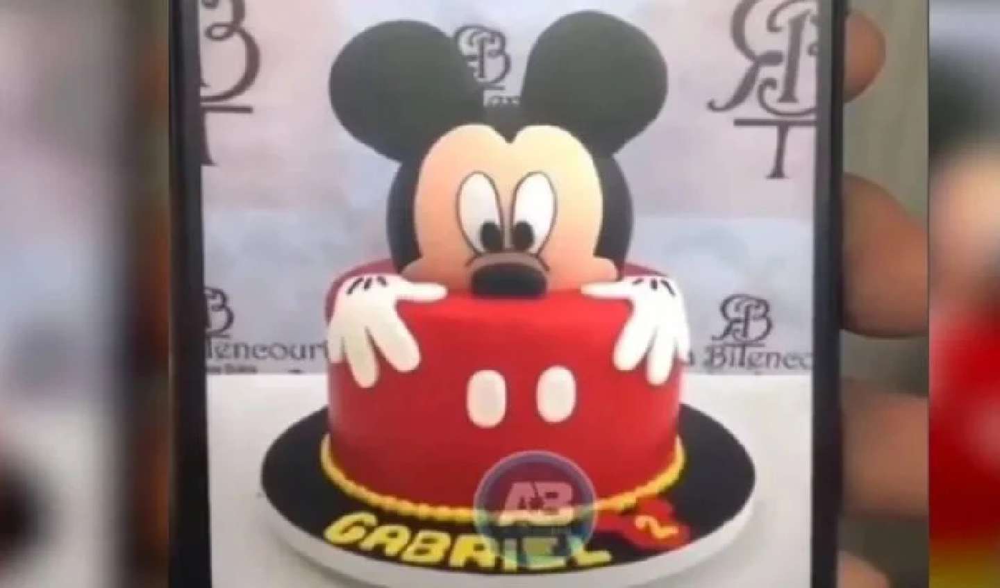  torta de Mickey Mouse que se hizo viral