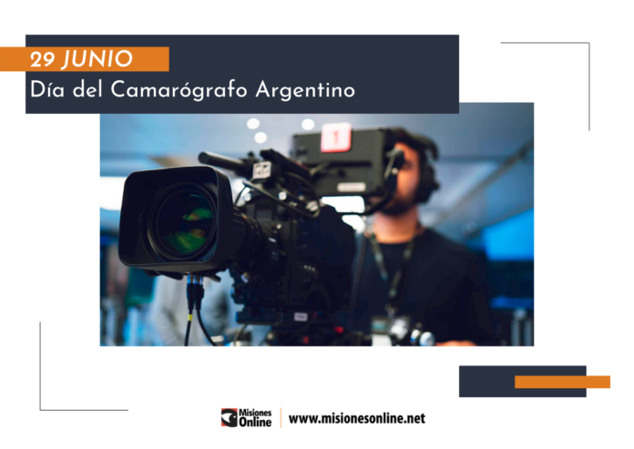 Hoy se conmemora el Día del Camarógrafo argentino, en memoria de 