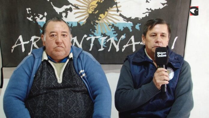Adán Piñeiro y Francisco Álvez