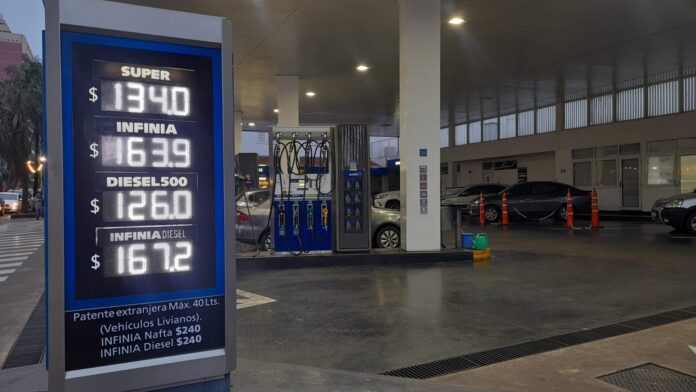 YPF (2) valor de combutible para los extranjeros