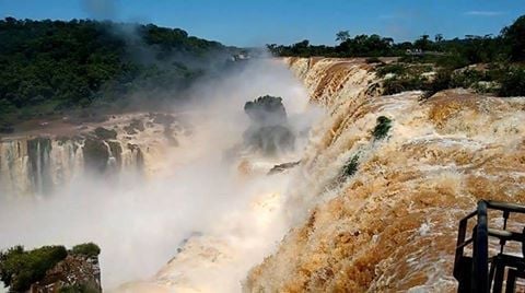 Encontraron al hombre que cayó en las Cataratas Encontraron al hombre que cayó en las Cataratas
