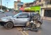 accidente sobre la avenida Uruguay de Posadas