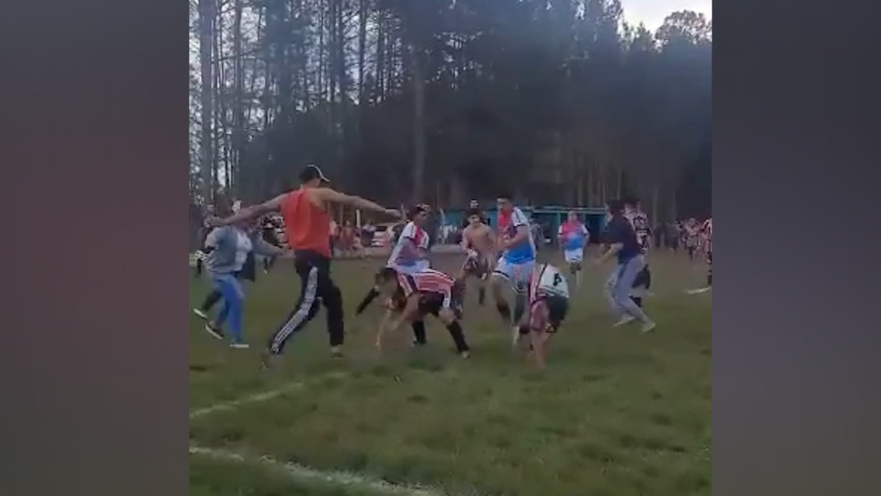 violentos en Los Helechos