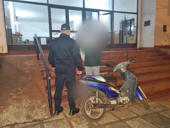 motocicletas robadas en Oberá