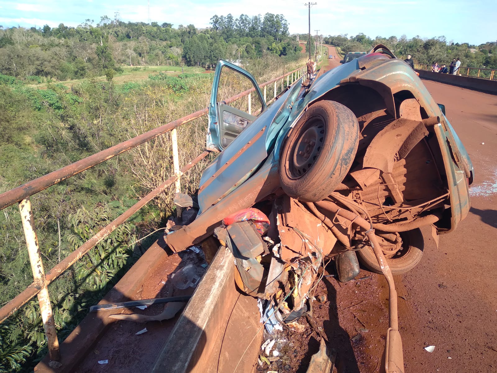 Accidente en la Ruta 19