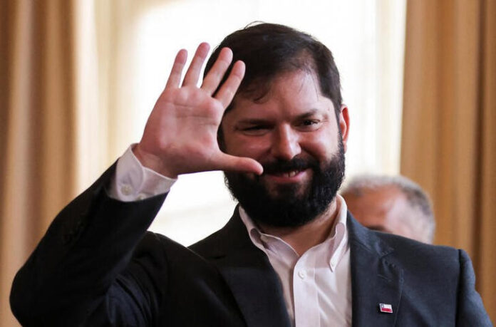 Presidente de Chile Gabriel Boric