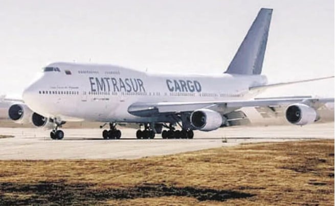 Avión iraní en Argentina 