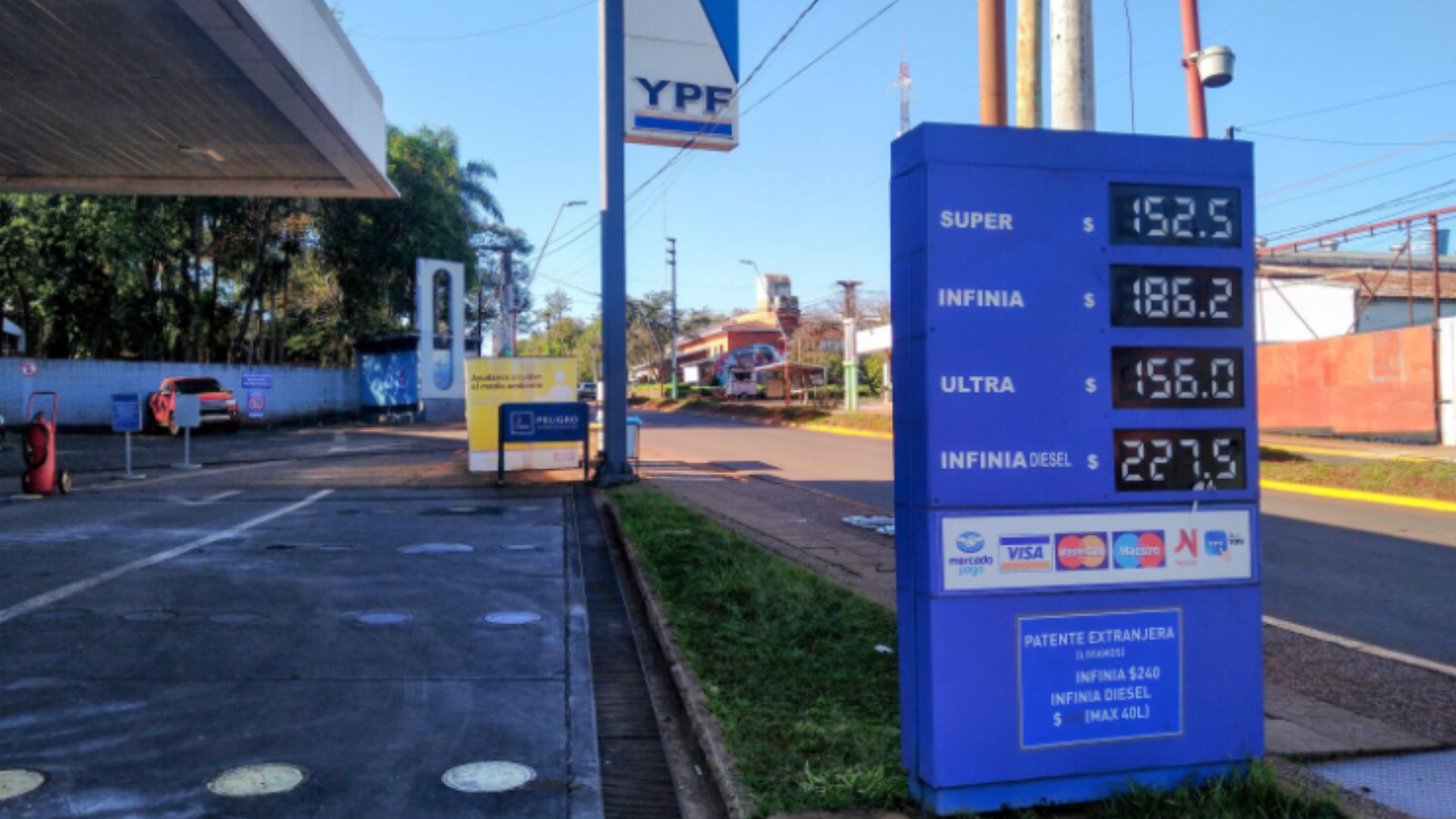 aumento de combustibles YPF en Misiones