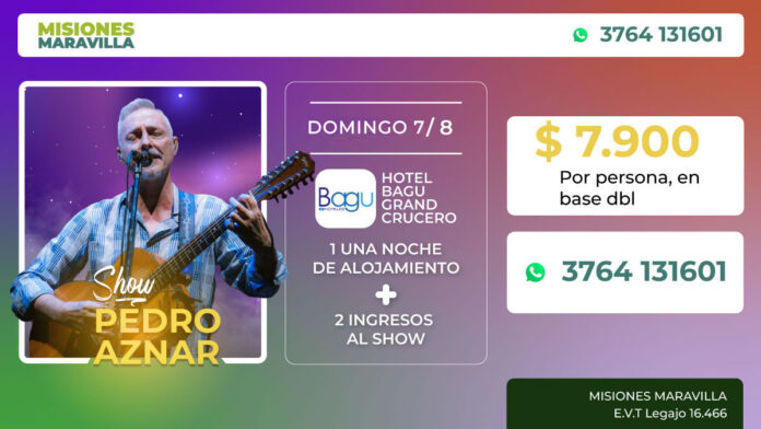 Pedro Aznar en Posadas