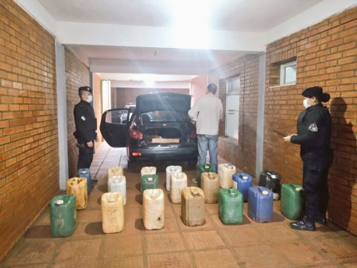 Combustible ilegal en Misiones
