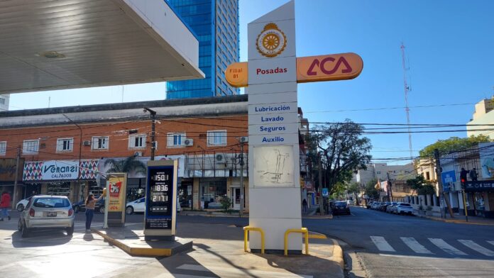 aumento de combustibles YPF en Misiones