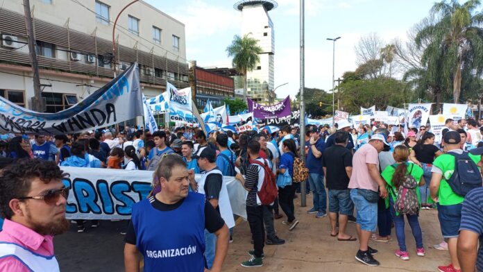 Marcha a favor de Cristina Kirchner