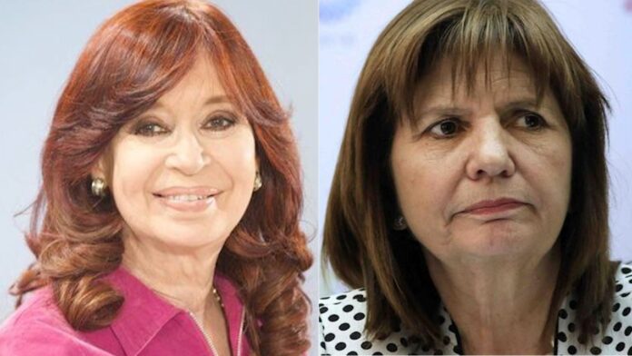 Patricia Bullrich le contestó a Cristina Kirchner