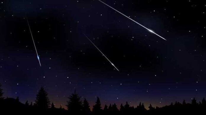Lluvia de meteoritos