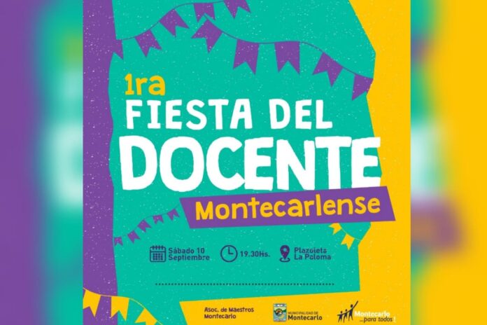 fiesta del docente montecarlense