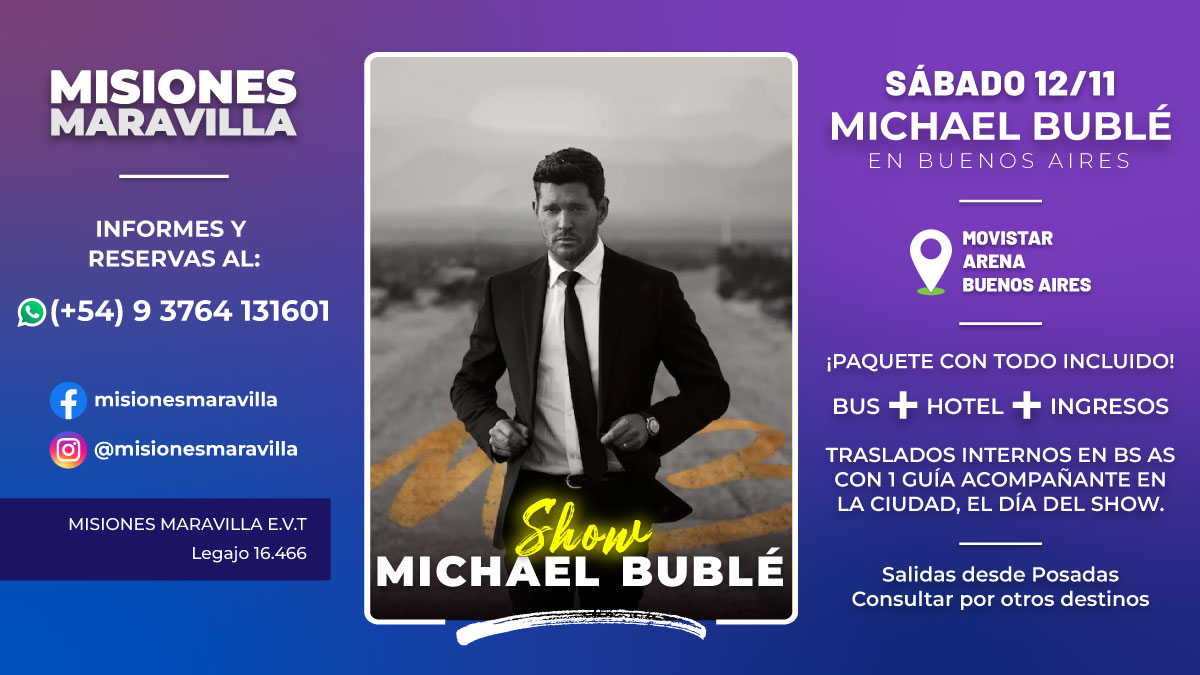 Michael Bublé en Argentina
