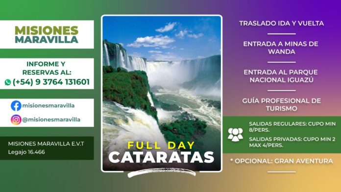 Full Day Iguazú - Misiones Maravilla EVT