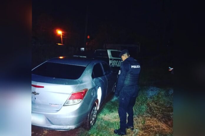 Auto robado en San Vicente