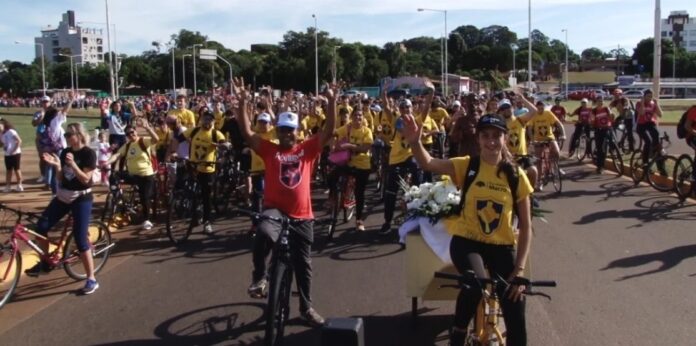 bicicleteada en Posadas