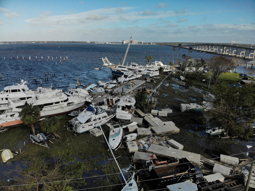 Florida sufre los destrozos que dejó el huracán Ian