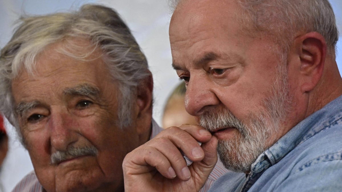  Pepe Mujica y Lula / Foto AFP