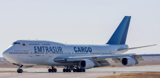 Avión incautado en Ezeiza