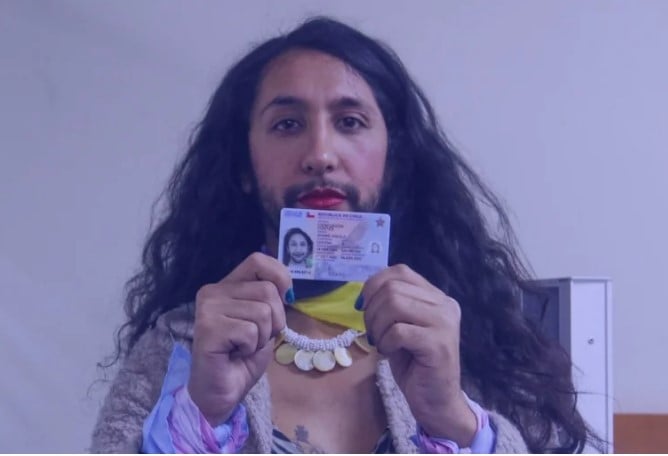 Chile emitió por primera vez una cédula de identidad no binaria