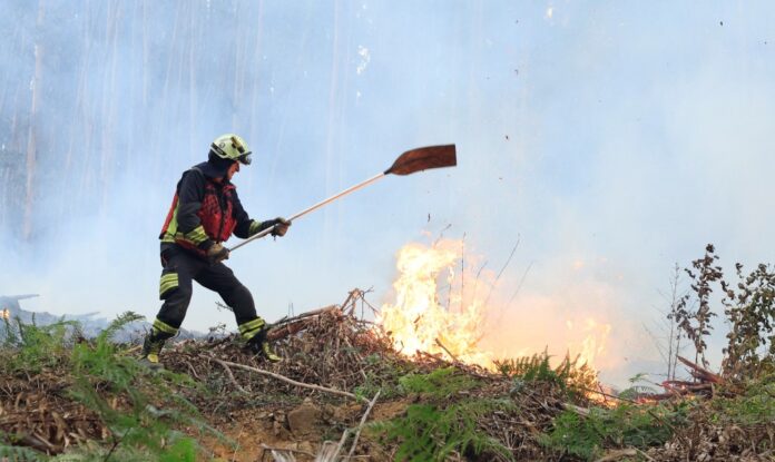 Incendios en España