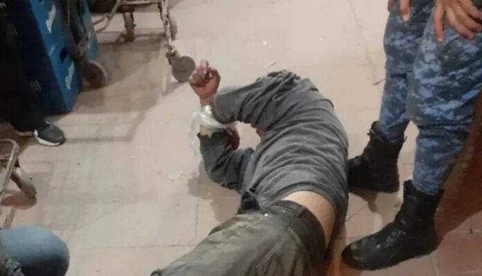 robó un fernet en un supermercado chino
