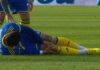 Marcos Rojo salió lesionado