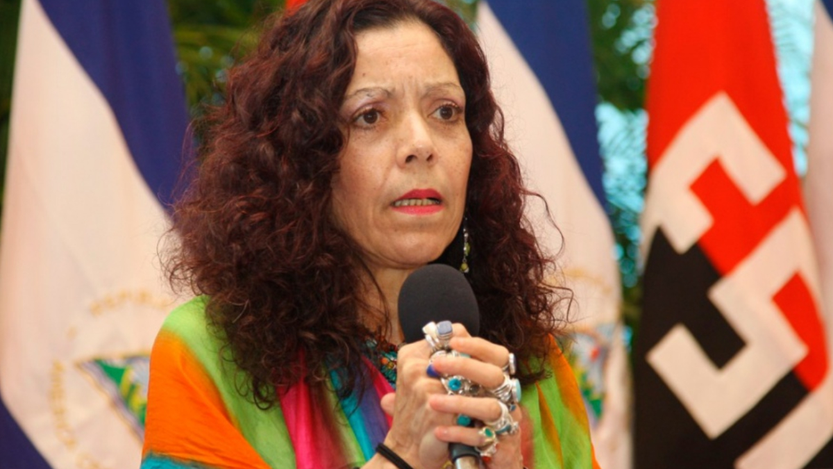 Vicepresidenta y primera dama nicaragüense, Rosario Murillo.