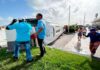 colectivo que volcó en Punta Cana
