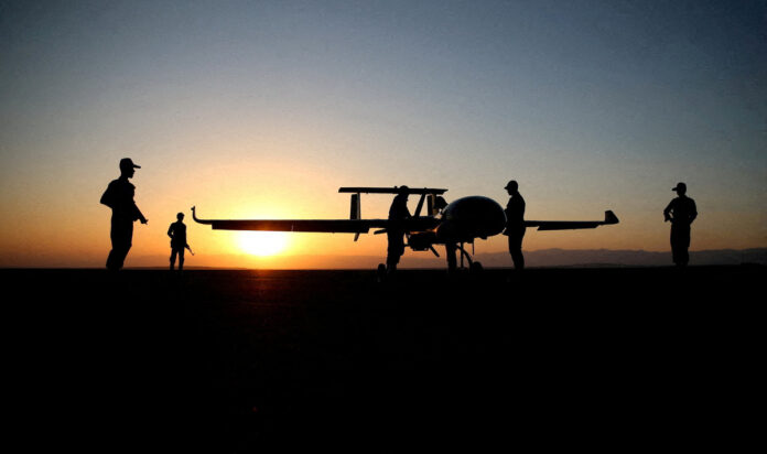 ataques con drones contra Ucrania